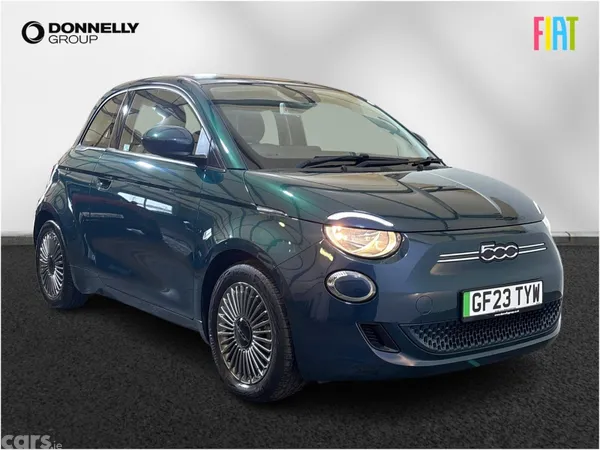Fiat 500 Hatchback, Electric, 2023, Green