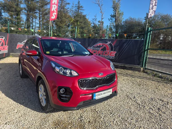 Kia Sportage SUV, Diesel, 2017, Red