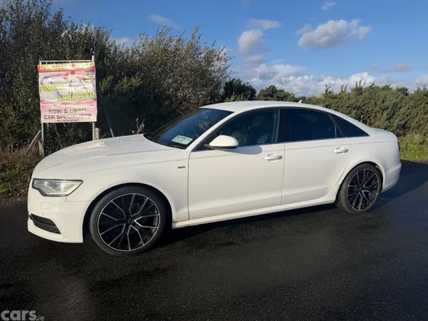 Audi A6 Saloon, Diesel, 2013, White