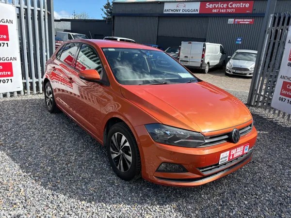 Volkswagen Polo Hatchback, Petrol, 2018, Orange