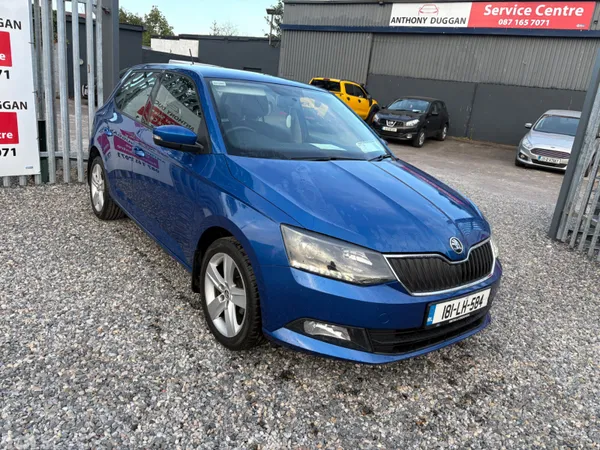 Skoda Fabia Hatchback, Petrol, 2018, Blue