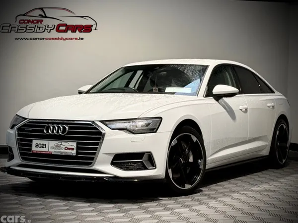 Audi A6 Saloon, Petrol Hybrid, 2021, White