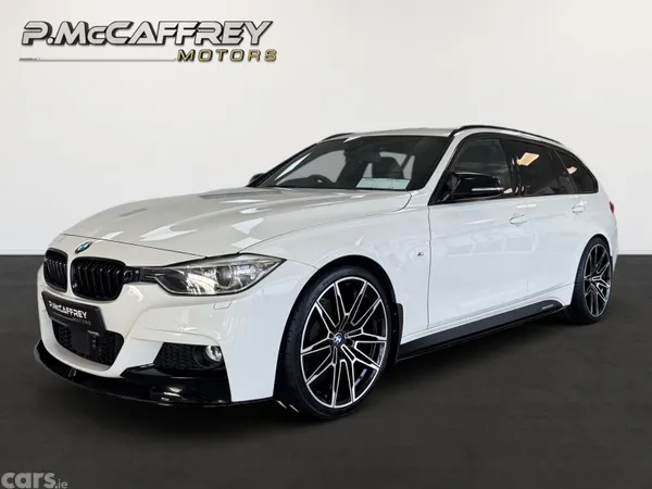 BMW 3-Series Estate, Diesel, 2015, White