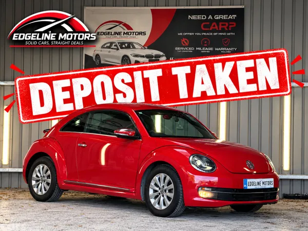 Volkswagen Beetle Hatchback, Petrol, 2013, Red