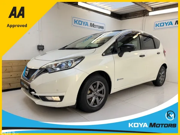 Nissan Note Hatchback, Petrol Hybrid, 2018, White