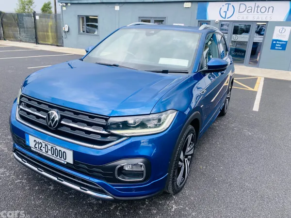 Volkswagen T-Cross Hatchback, Petrol, 2021, Blue