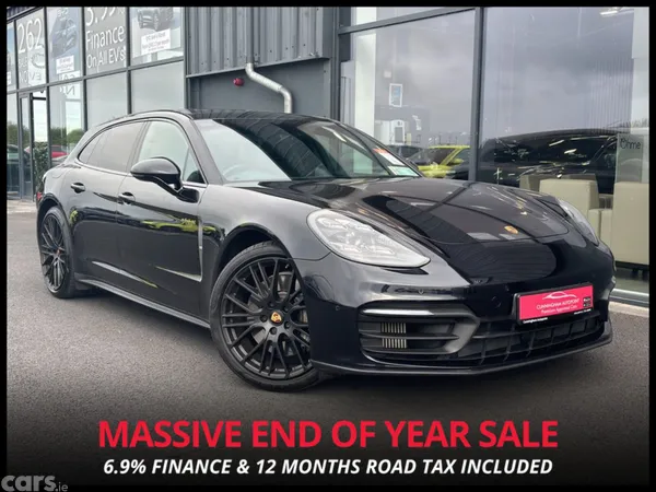 Porsche Panamera Estate, Petrol Plug-in Hybrid, 2022, Black