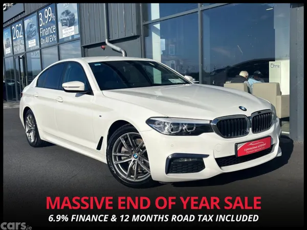 BMW 5-Series Saloon, Diesel, 2020, White