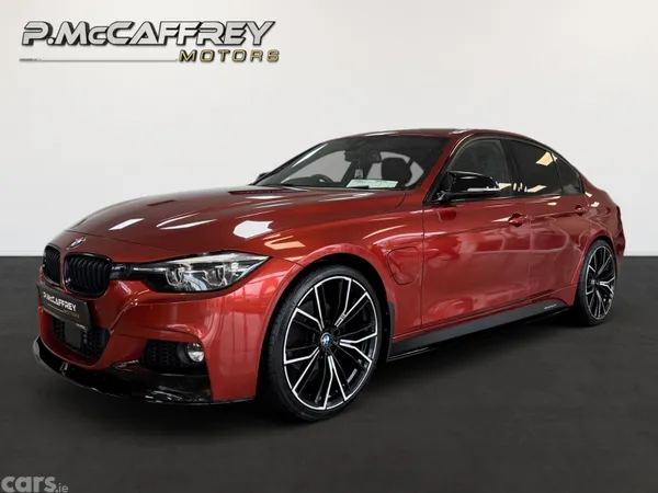 BMW 3-Series Saloon, Petrol Plug-in Hybrid, 2018, Orange