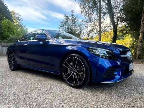 Mercedes-Benz C-Class Coupe, Diesel, 2021, Blue