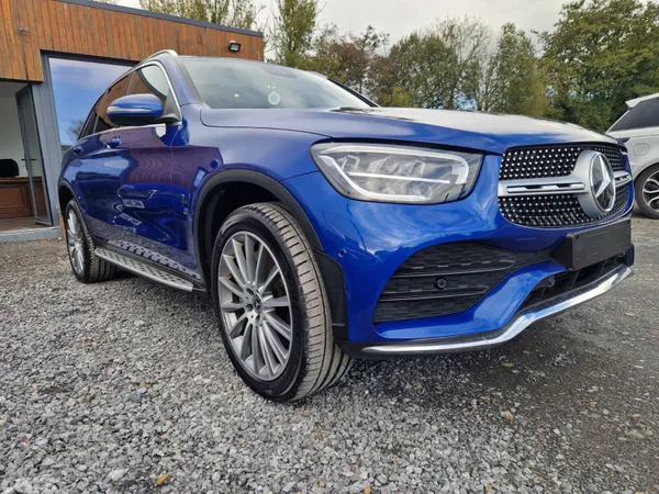 Mercedes-Benz GLC SUV, Diesel Hybrid, 2022, Blue