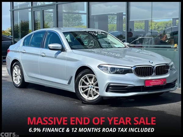 BMW 5-Series Saloon, Diesel, 2020, Silver