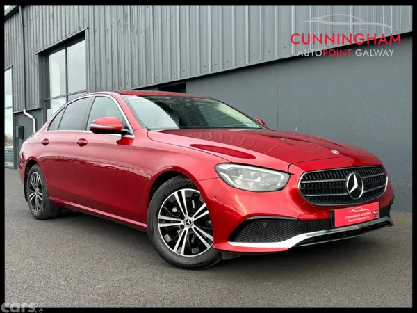 Mercedes-Benz E-Class Saloon, Diesel, 2021, Red