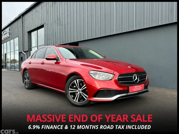 Mercedes-Benz E-Class Saloon, Diesel, 2021, Red