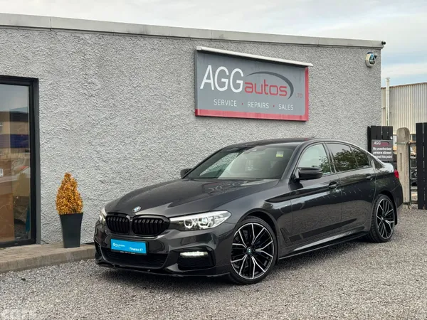 BMW 5-Series Saloon, Diesel, 2018, Grey