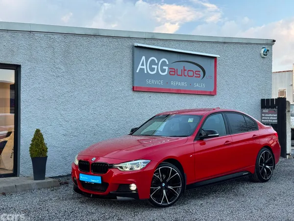 BMW 3-Series Saloon, Diesel, 2018, Red