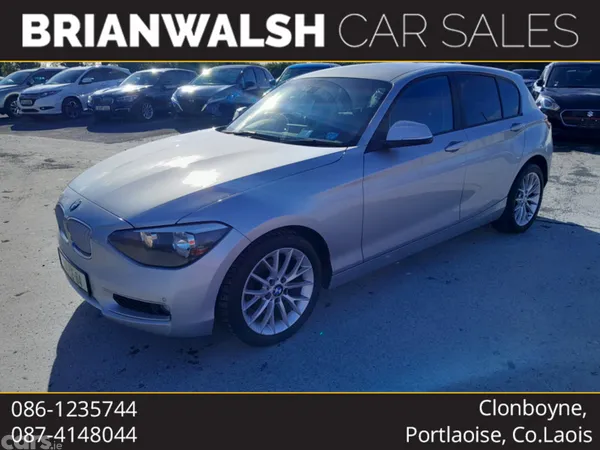 BMW 1-Series Hatchback, Diesel, 2014, Silver