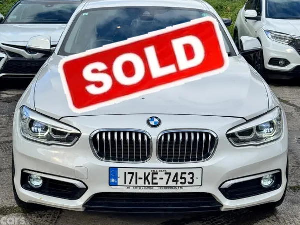 BMW 1-Series Hatchback, Petrol, 2017, White
