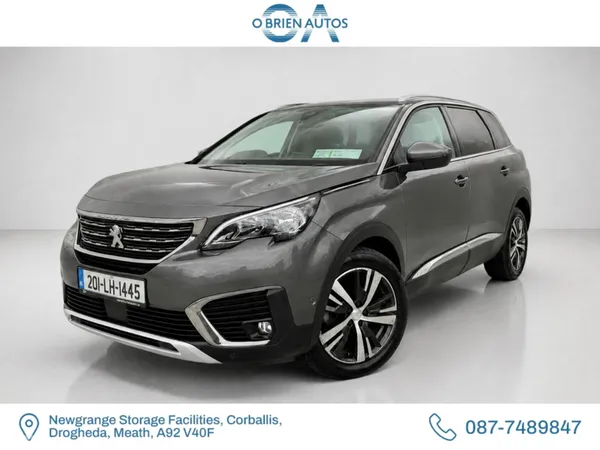 Peugeot 5008 MPV, Diesel, 2020, Grey