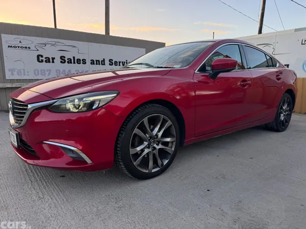 Mazda Mazda6 Saloon, Diesel, 2017, Red
