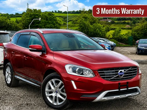 Volvo XC60 SUV, Diesel, 2017, Red