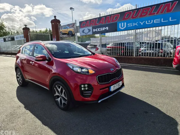 Kia Sportage SUV, Diesel, 2017, Red
