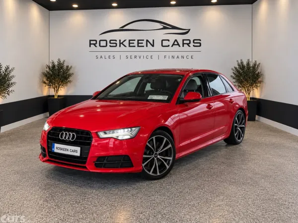 Audi A6 Saloon, Diesel, 2017, Red