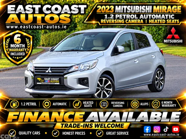 Mitsubishi Mirage Hatchback, Petrol, 2023, Silver