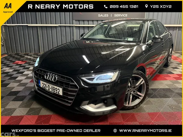 Audi A4 Saloon, Diesel, 2022, Black