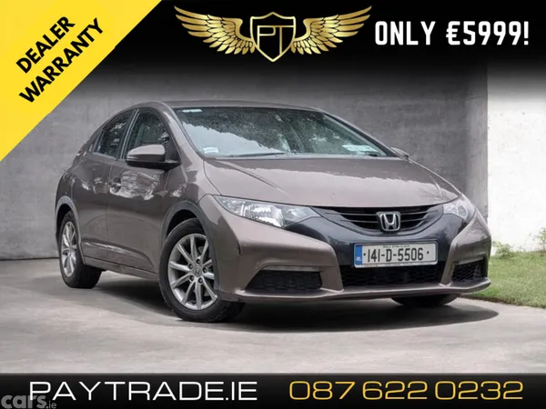 Honda Civic Hatchback, Diesel, 2014, Beige
