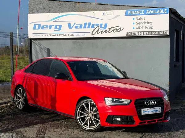 Audi A4 Saloon, Diesel, 2015, Red