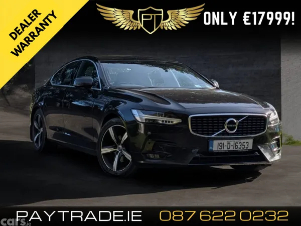 Volvo S90 Saloon, Diesel, 2019, Black