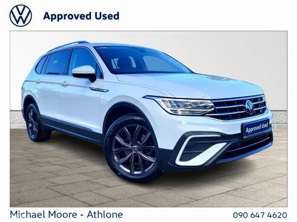 Volkswagen Tiguan Allspace SUV, Diesel, 2022, White