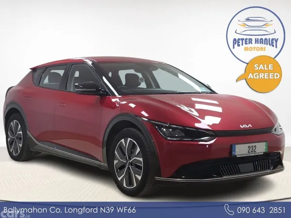 Kia EV6 Hatchback, Electric, 2023, Red
