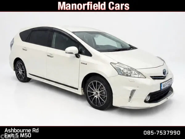 Toyota Prius Hatchback, Petrol Hybrid, 2014, White