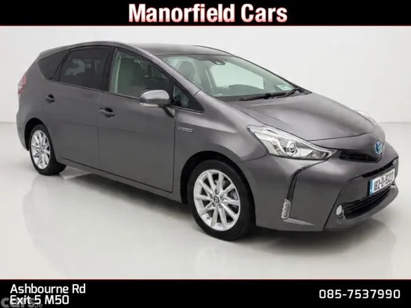 Toyota Prius MPV, Petrol Hybrid, 2018, Grey