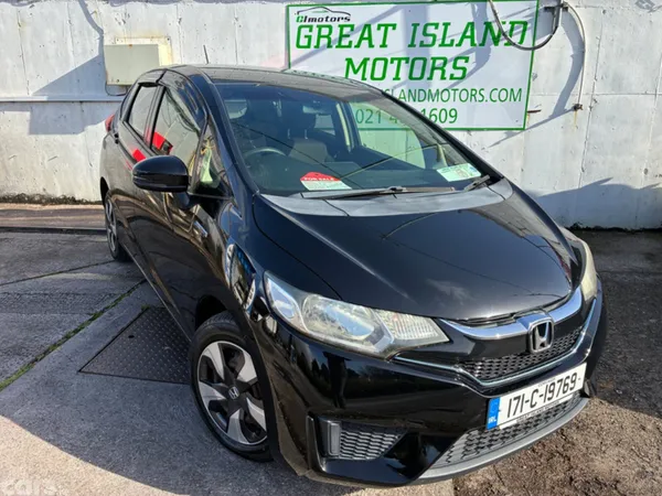 Honda Fit Hatchback, Petrol Hybrid, 2017, Black