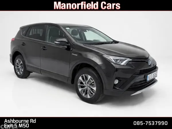 Toyota RAV4 SUV, Petrol Hybrid, 2016, Black