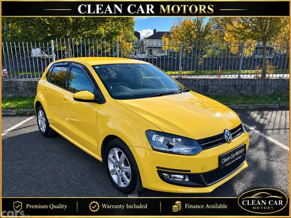 Volkswagen Polo Hatchback, Petrol, 2011, Yellow