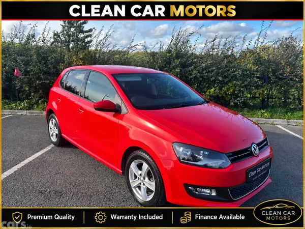 Volkswagen Polo Hatchback, Petrol, 2013, Red