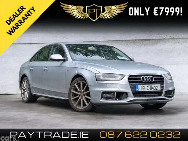 Audi A4 Saloon, Diesel, 2015, Silver