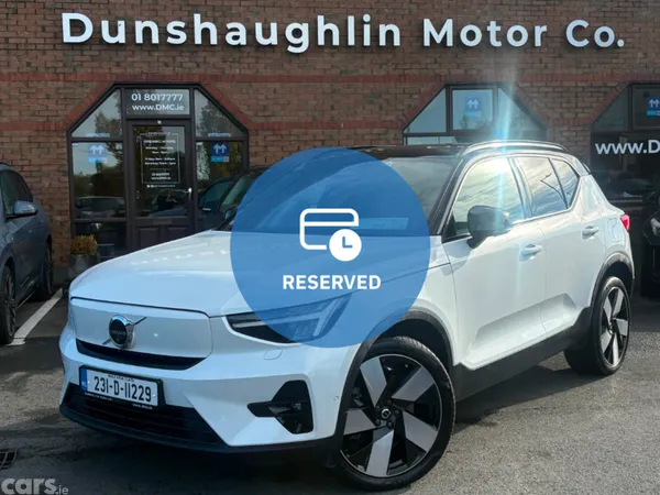 Volvo XC40 SUV, Electric, 2023, White