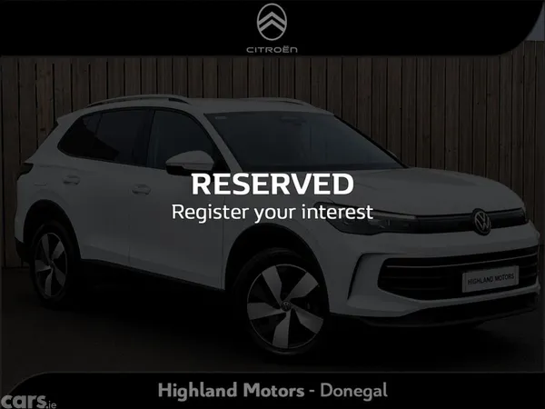 Volkswagen Tiguan SUV, Diesel, 2024, White