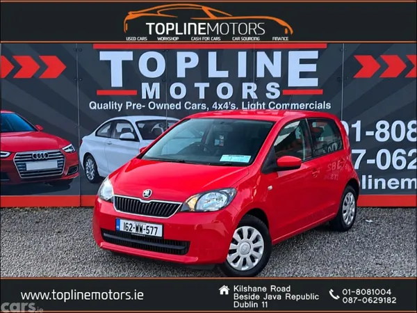 Skoda Citigo Hatchback, Petrol, 2016, Red