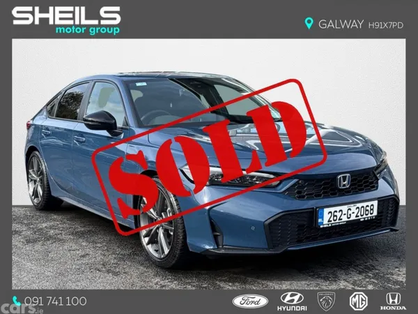 Honda Civic Saloon, Petrol Hybrid, 2026, 