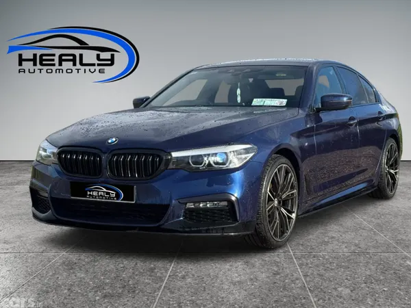 BMW 5-Series Saloon, Diesel, 2018, Blue