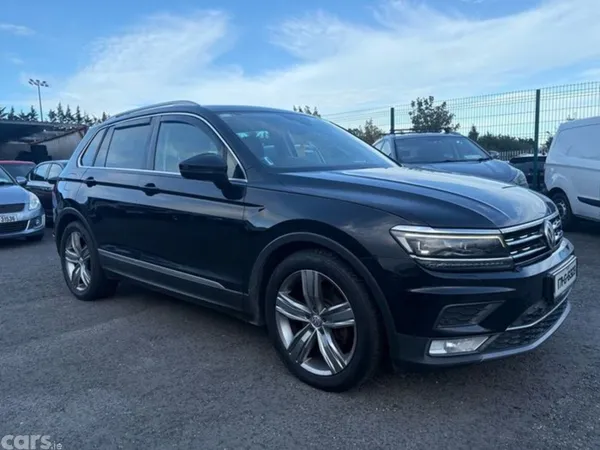 Volkswagen Tiguan SUV, Diesel, 2017, Black