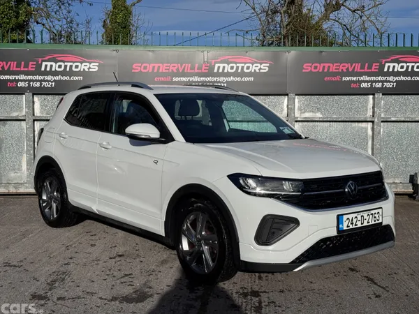 Volkswagen T-Cross Estate/Jeep, Petrol, 2024, White
