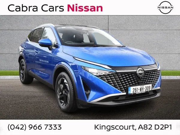 Nissan Qashqai MPV, Petrol Hybrid, 2026, Blue