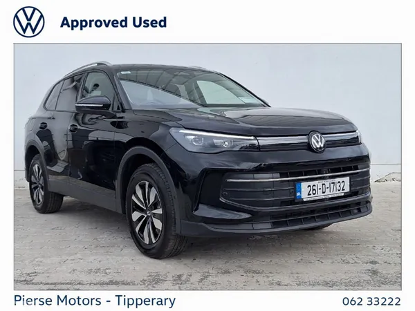 Volkswagen Tiguan SUV, Petrol Plug-in Hybrid, 2026, Black